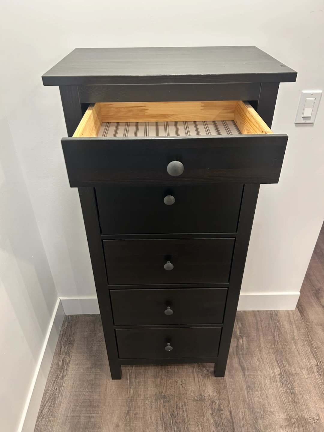 IKEA HEMNES dresser wooden with five drawers - photo 2
