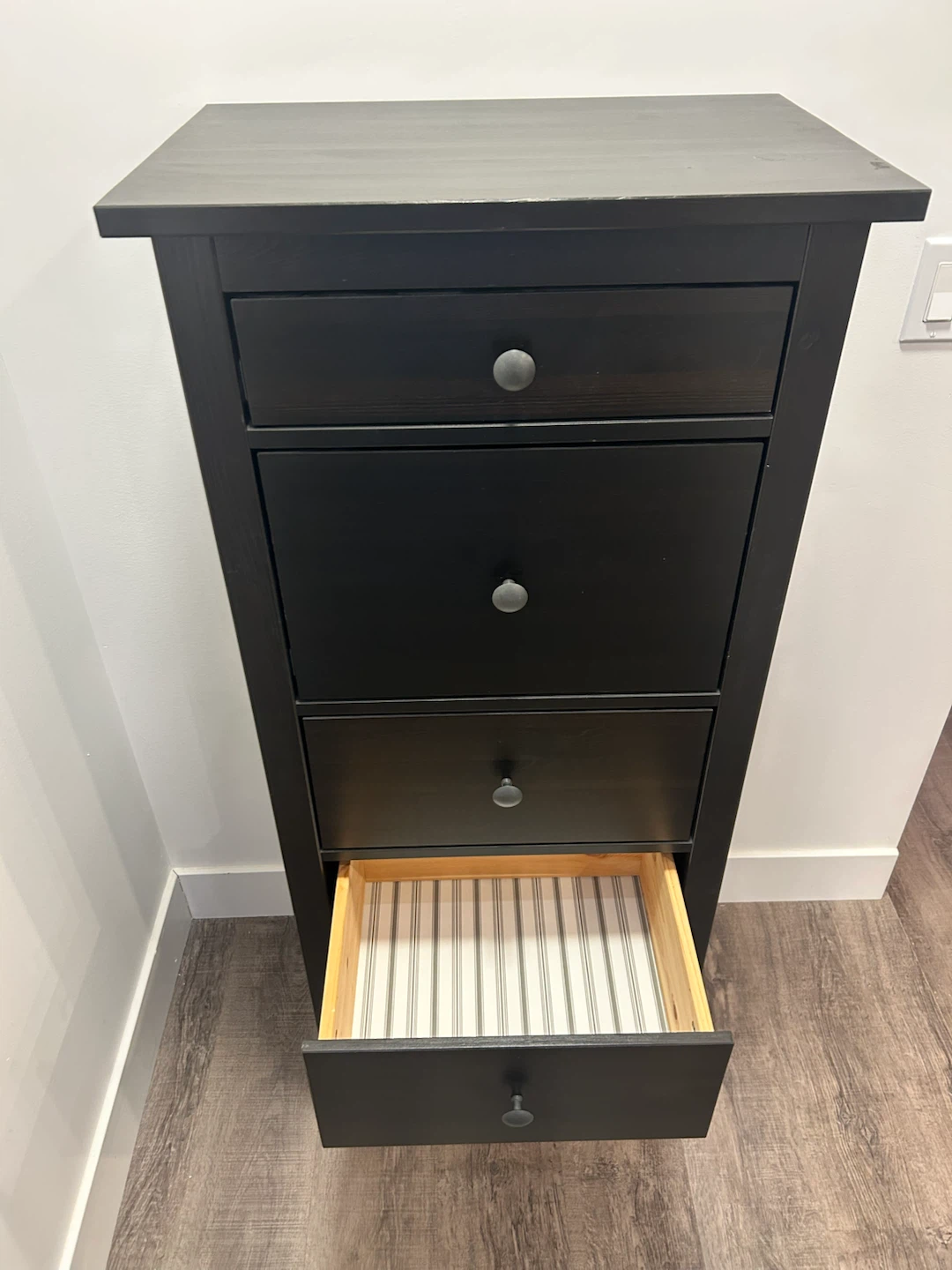 IKEA HEMNES dresser wooden with five drawers - photo 5