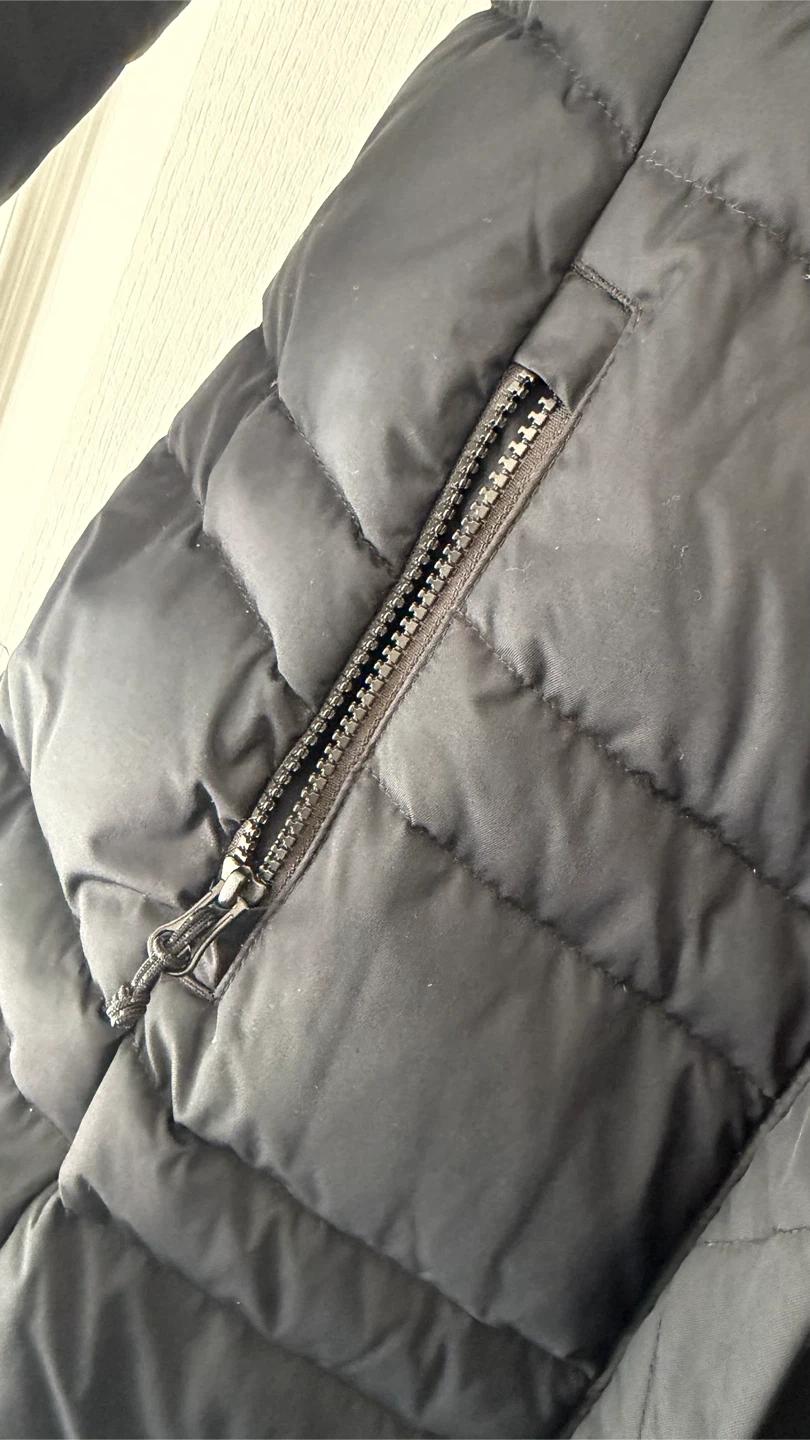 Columbia Black Winter Parka with Faux Fur Hood - photo 2