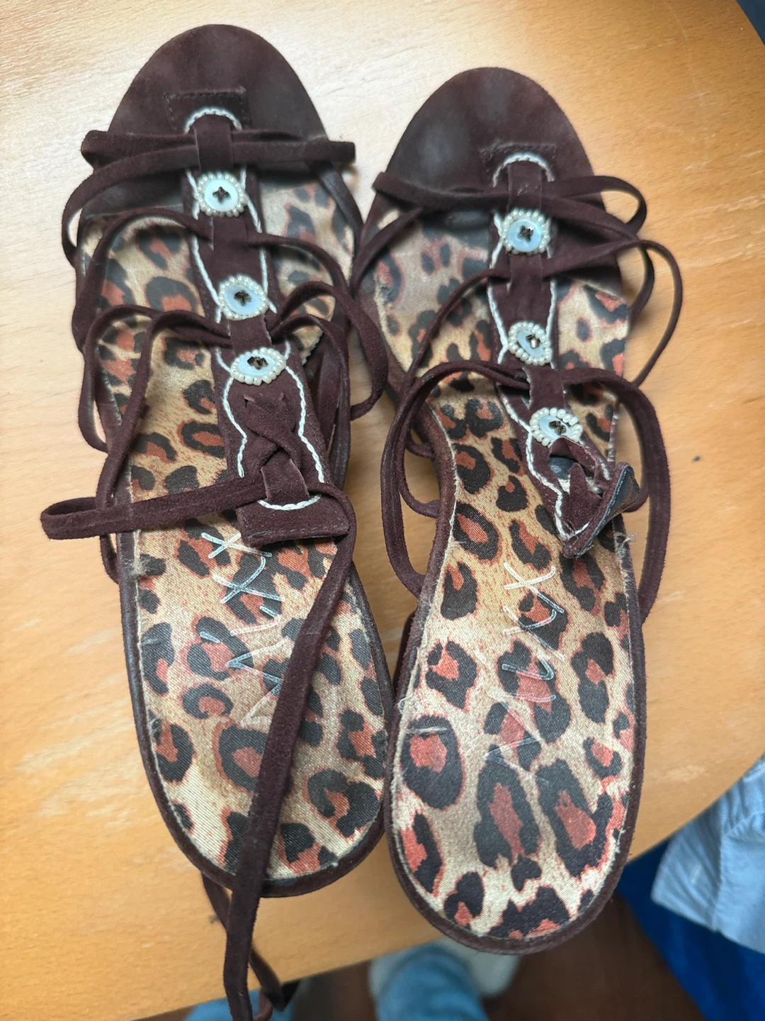 Maxx Brown Heeled Sandals