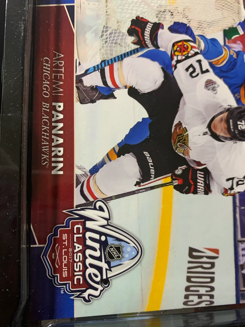 2017-18 Upper Deck Artemi Panarin Hockey Card