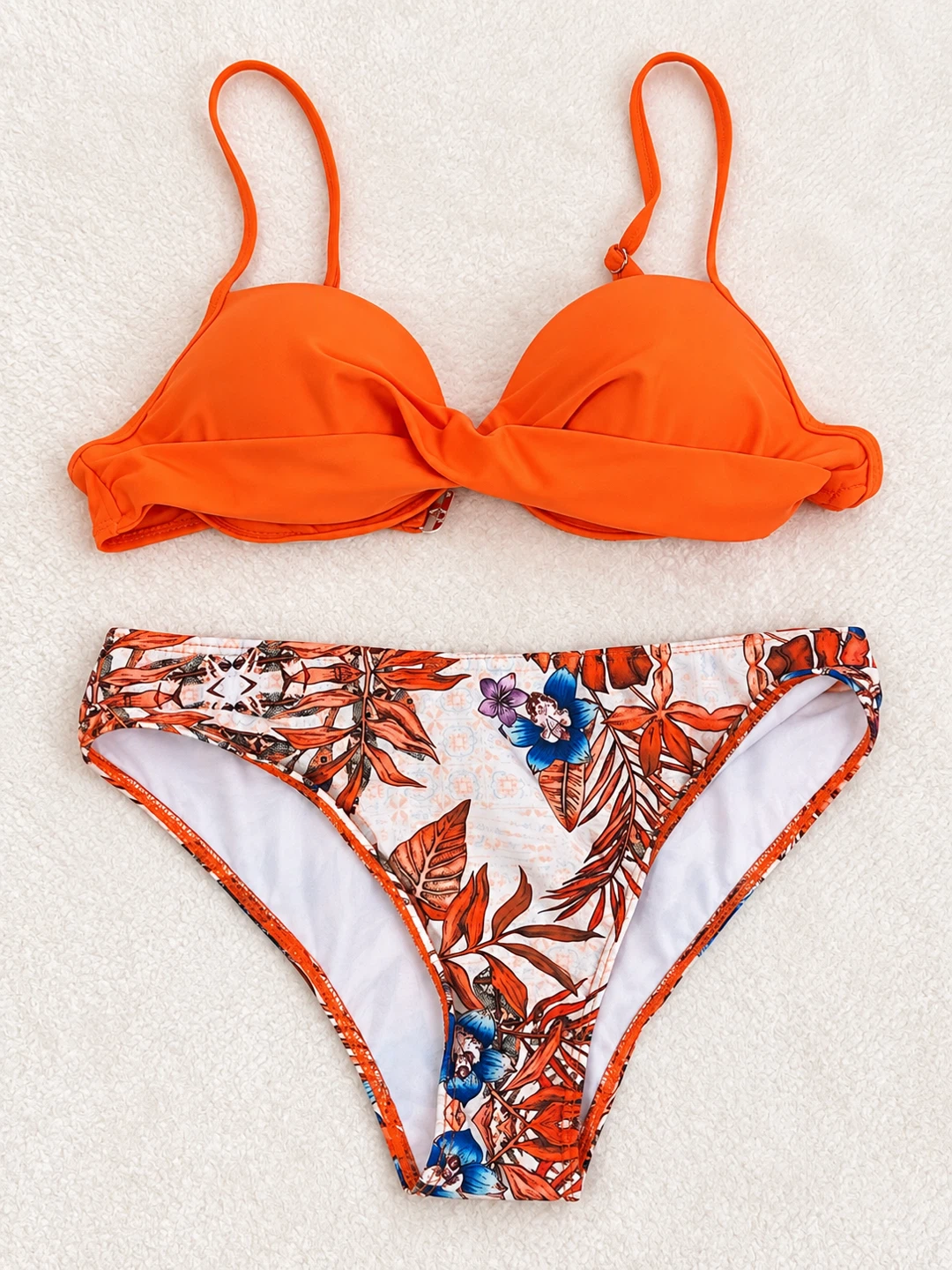 Orange Swimsuit - Size S