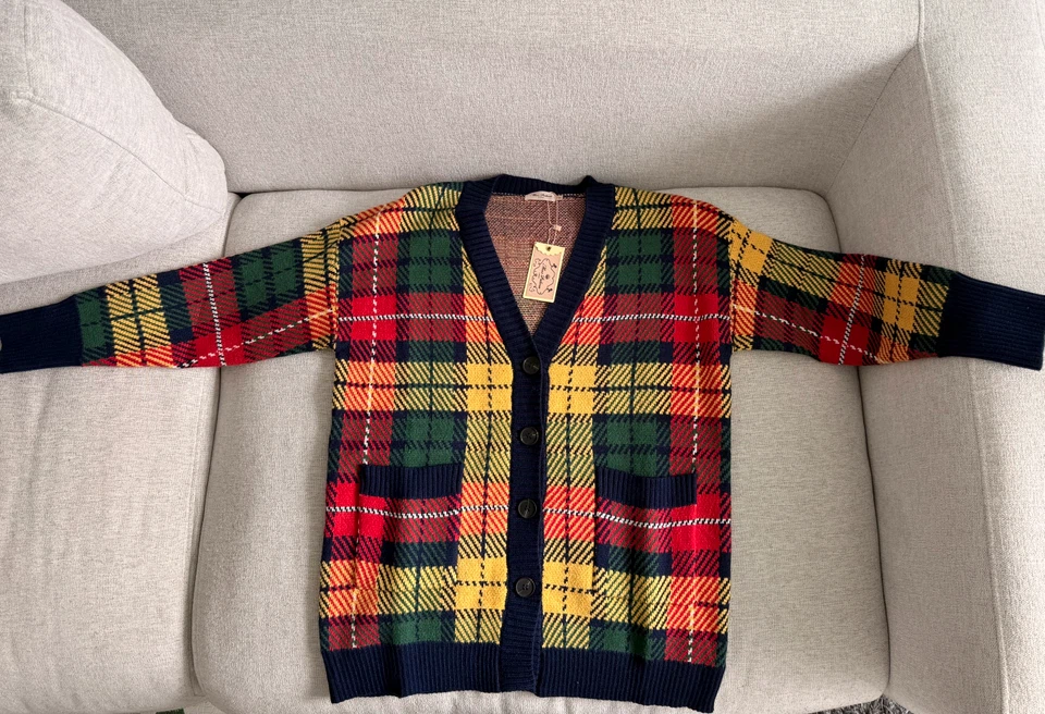Miss Patina Scottish Tartan Cardigan - photo 2