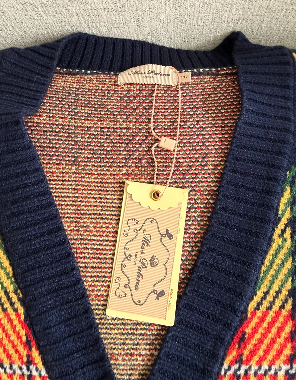 Miss Patina Scottish Tartan Cardigan - photo 3