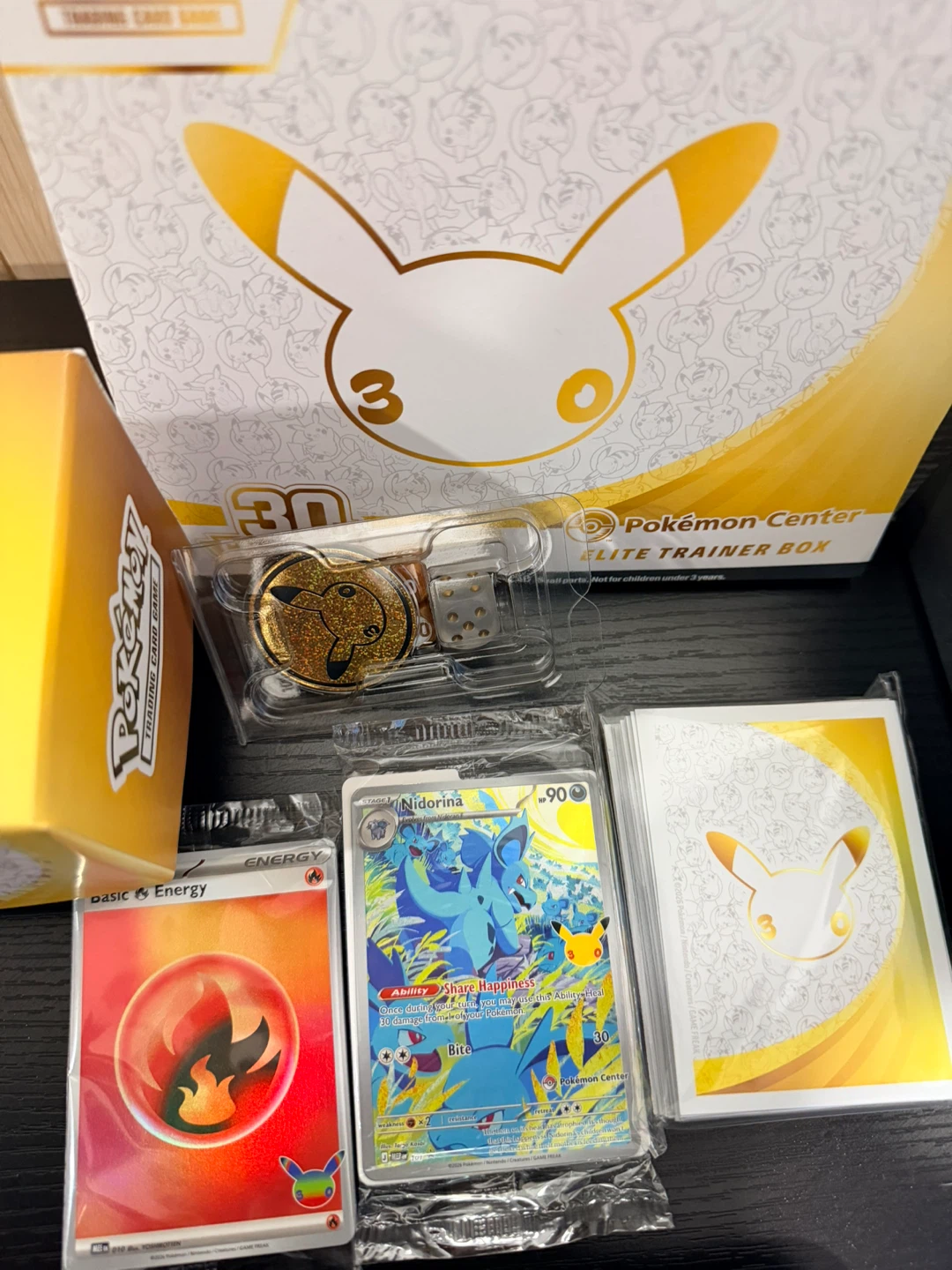 Pokemon 30th Anniversary Celebrations Elite Trainer Box