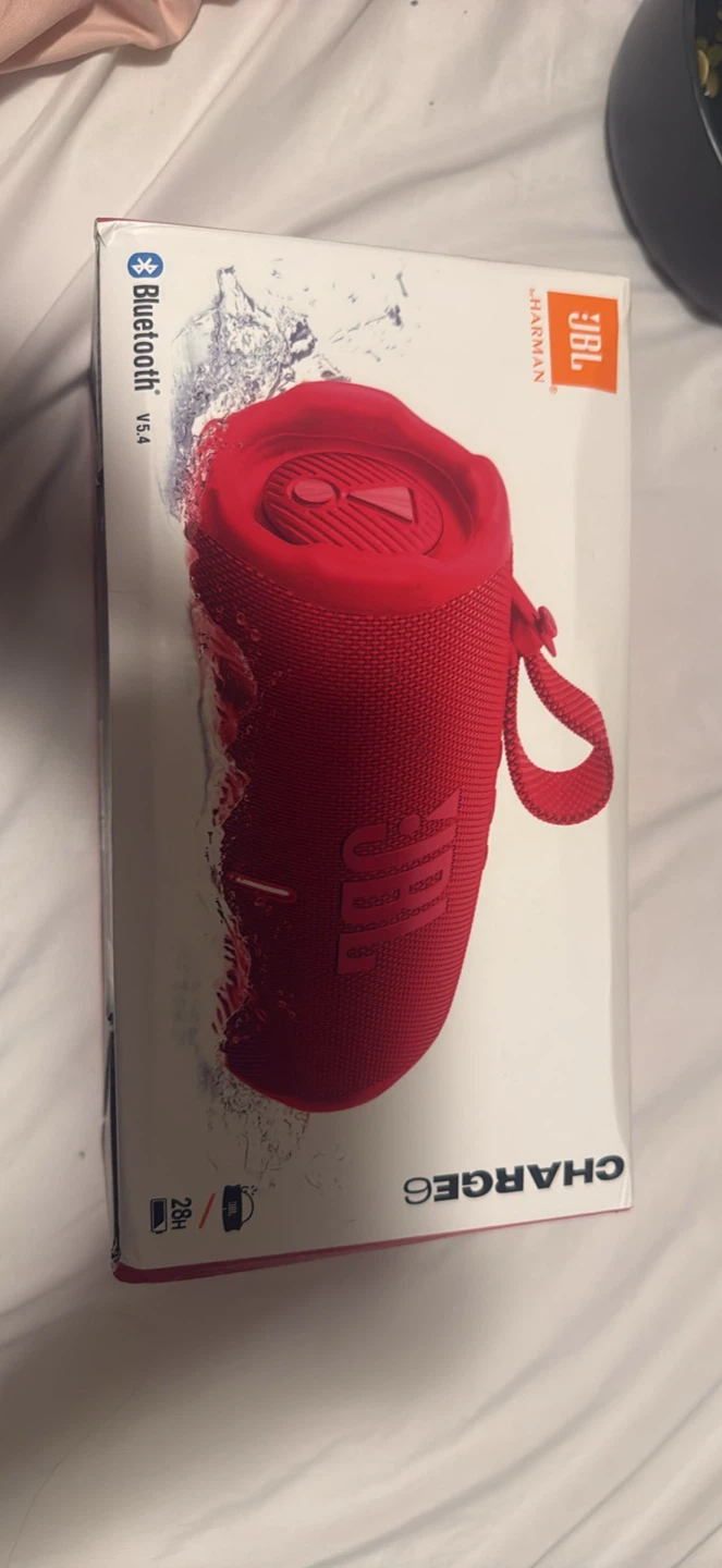JBL Charge 6 Bluetooth Speaker - Red - photo 4