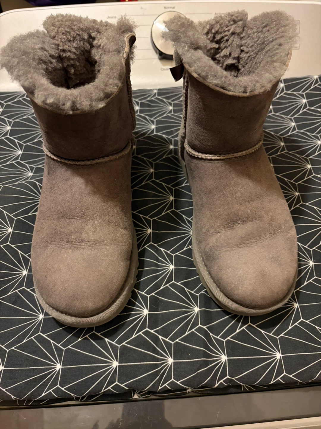 UGG Grey Suede Boots - photo 2