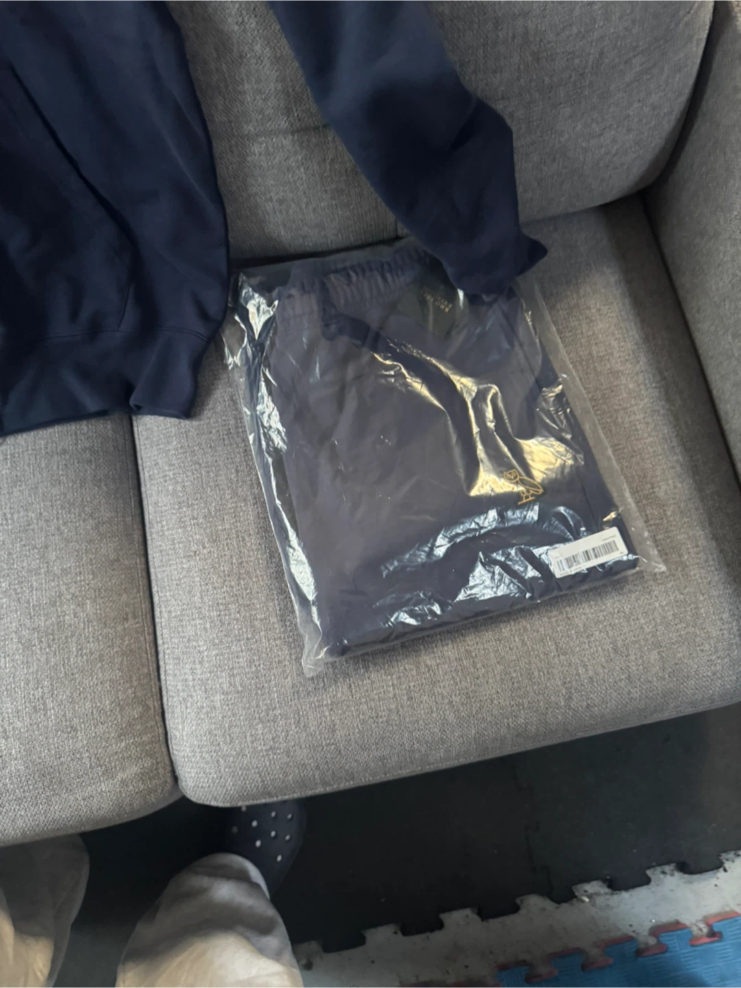 New OVO Navy Blue Full-Zip Hoodie - photo 5