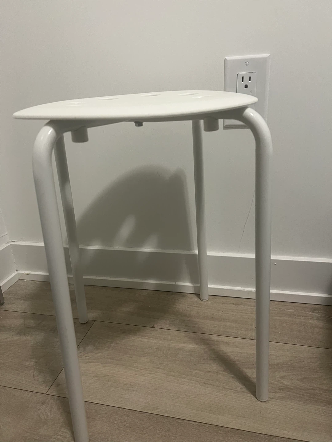 white stool(moving out sale) - photo 5