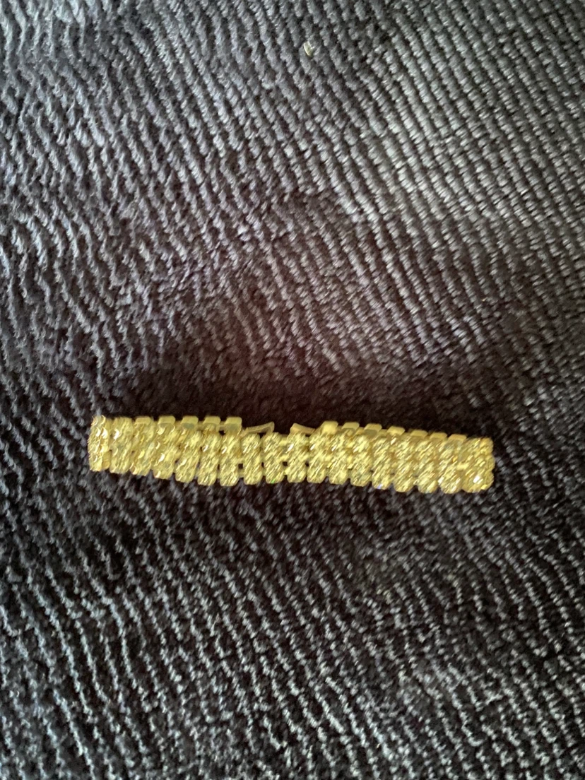 Shiny Three-Row Rhinestone Bracelet *** - photo 3