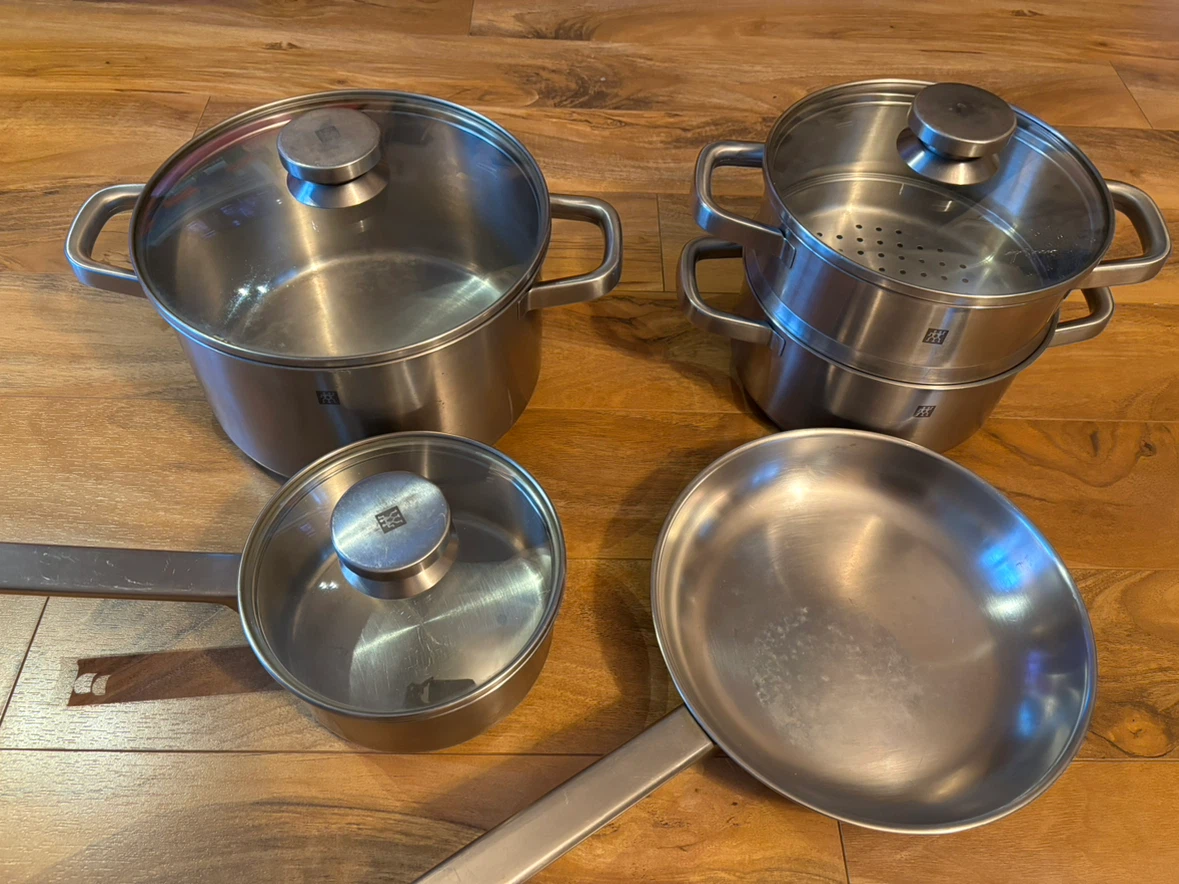 Zwilling J.A. Henckels Stainless Steel Cookware Set