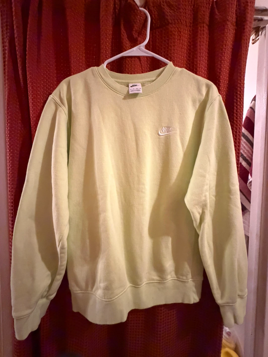 Nike Lime Green Crewneck Sweatshirt