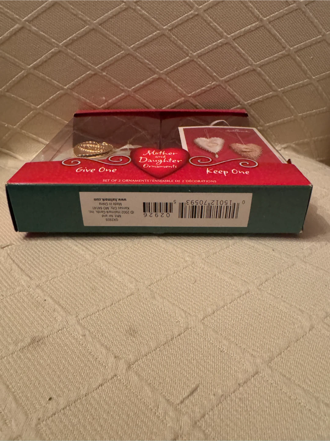 2002 Hallmark Mother and Daughter Keepsake Ornaments - photo 3