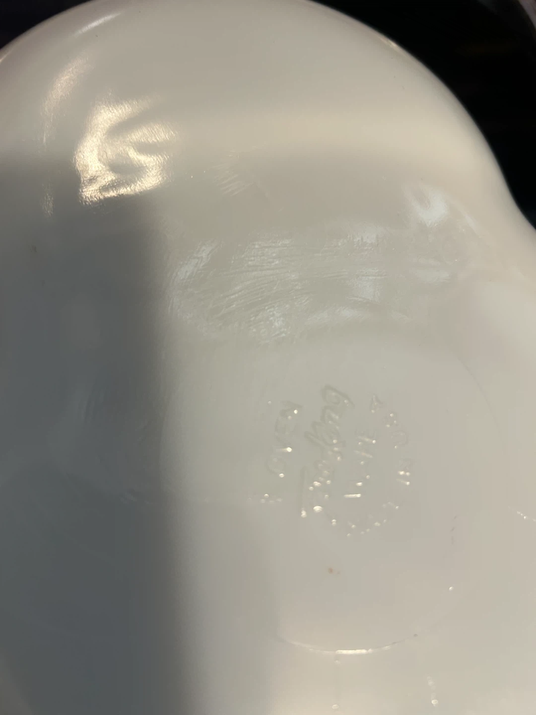 Fire-King Milk Glass Divided Dish - photo 3