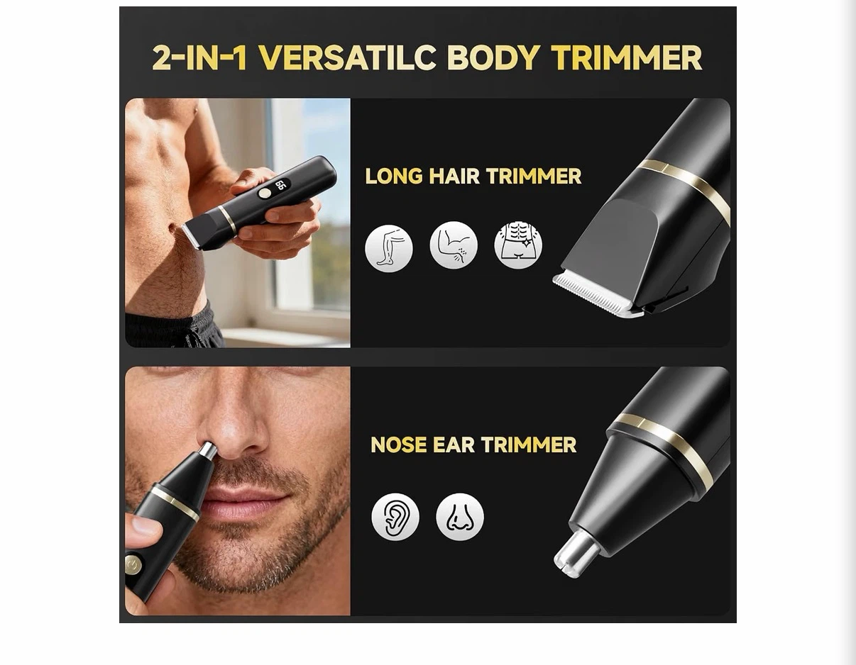 Tiovara 2-in-1 Electric Grooming Kit - photo 2