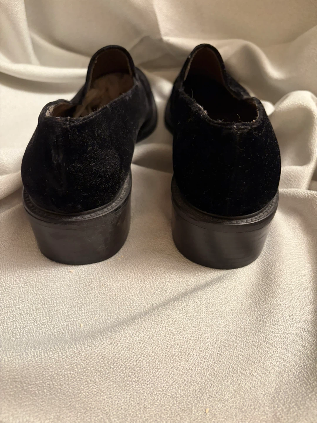 Stuart Black Velvet Loafers - photo 3