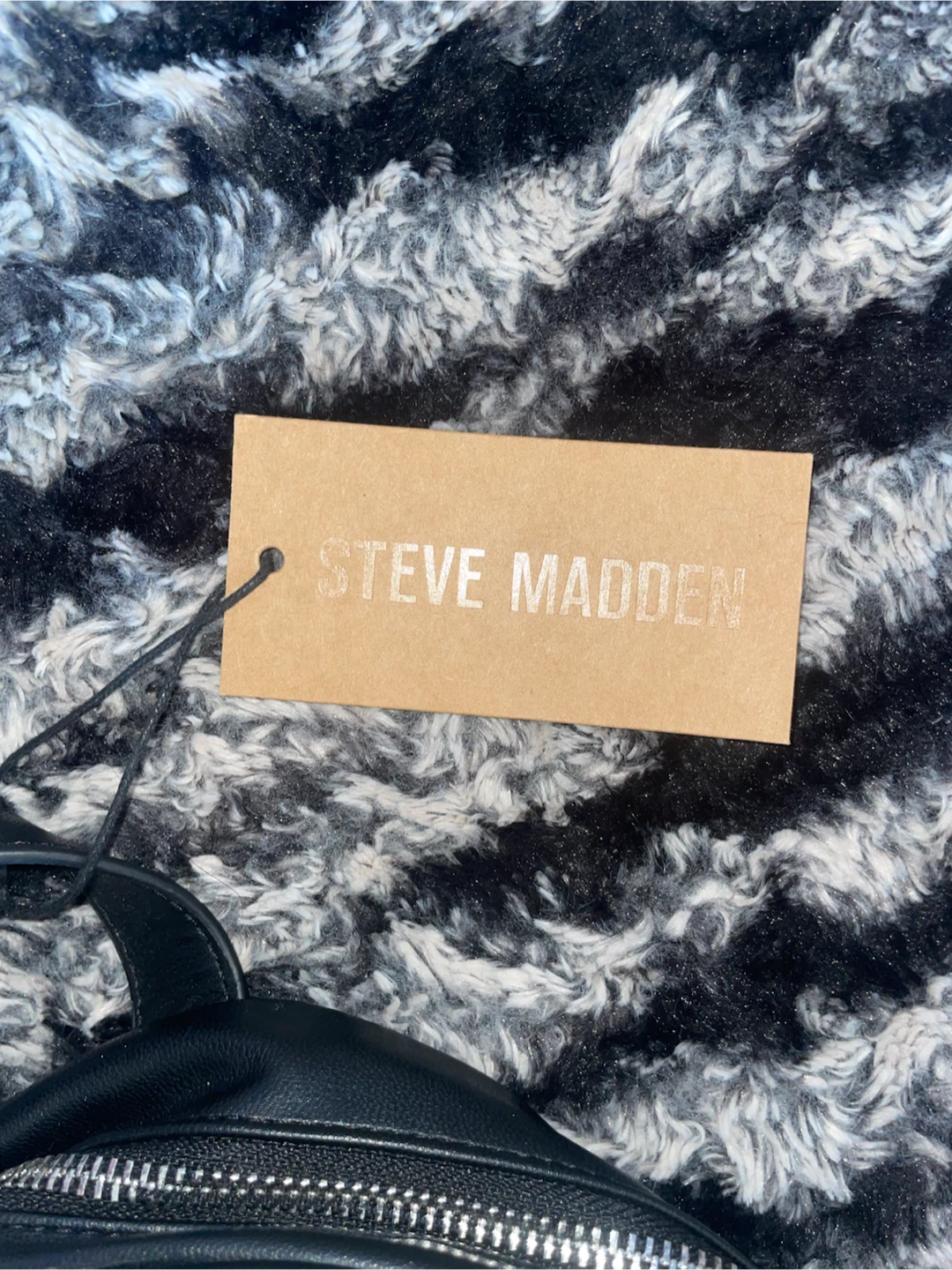 Steve Madden Black Quilted Mini Backpack - photo 3