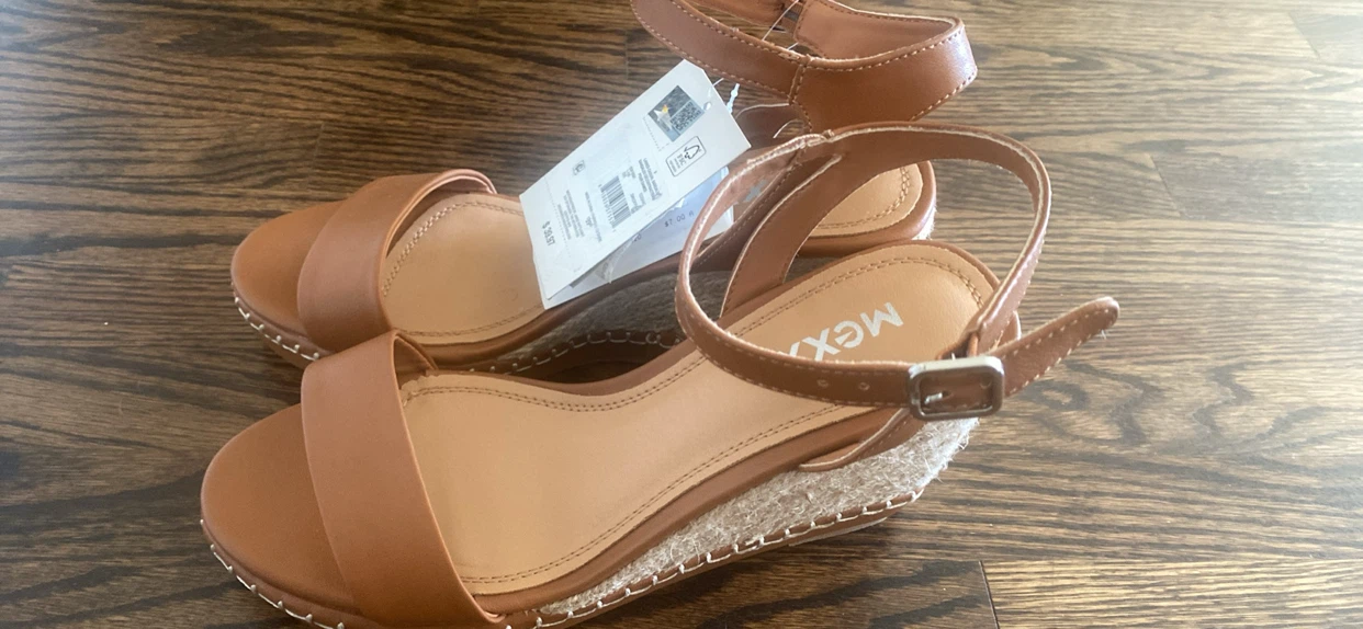 Mexx Tan Wedge Sandals - photo 5