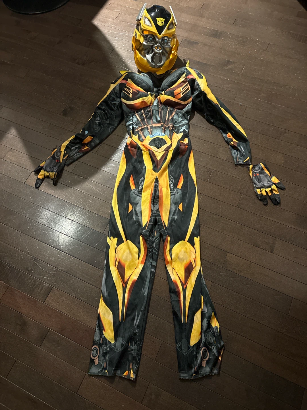 Transformers Bumblebee Costume with Mask