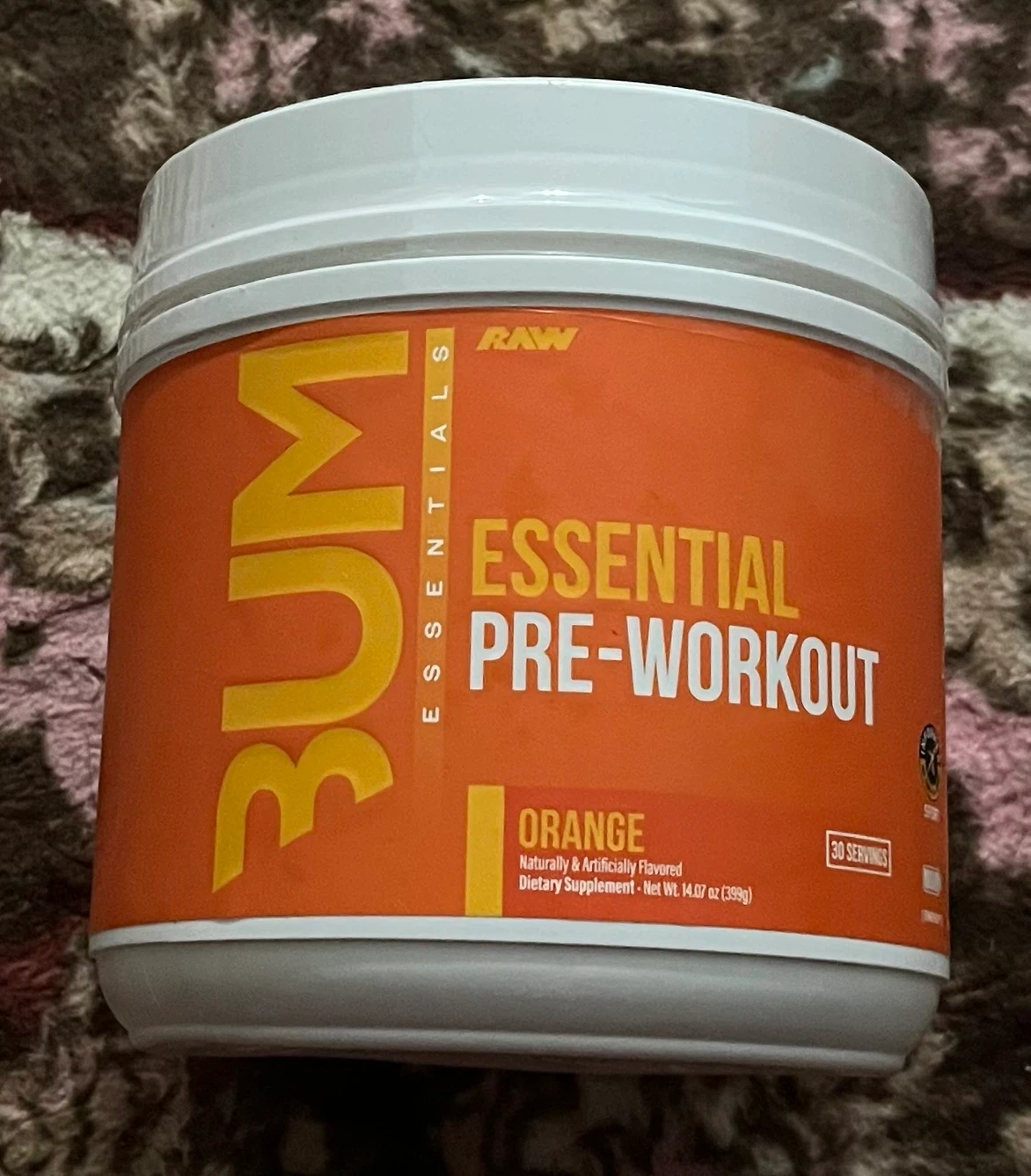 Raw Nutrition BUM Essential Pre-Workout - Orange