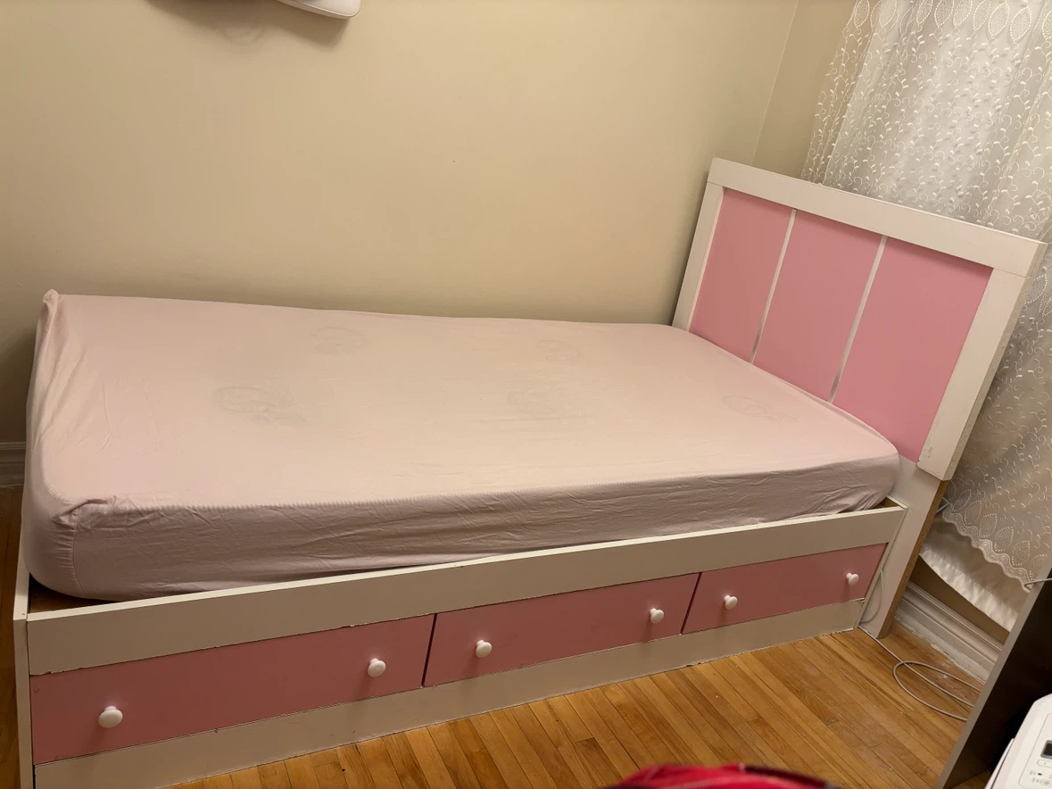 Twin Bed with Storage Drawers - photo 3
