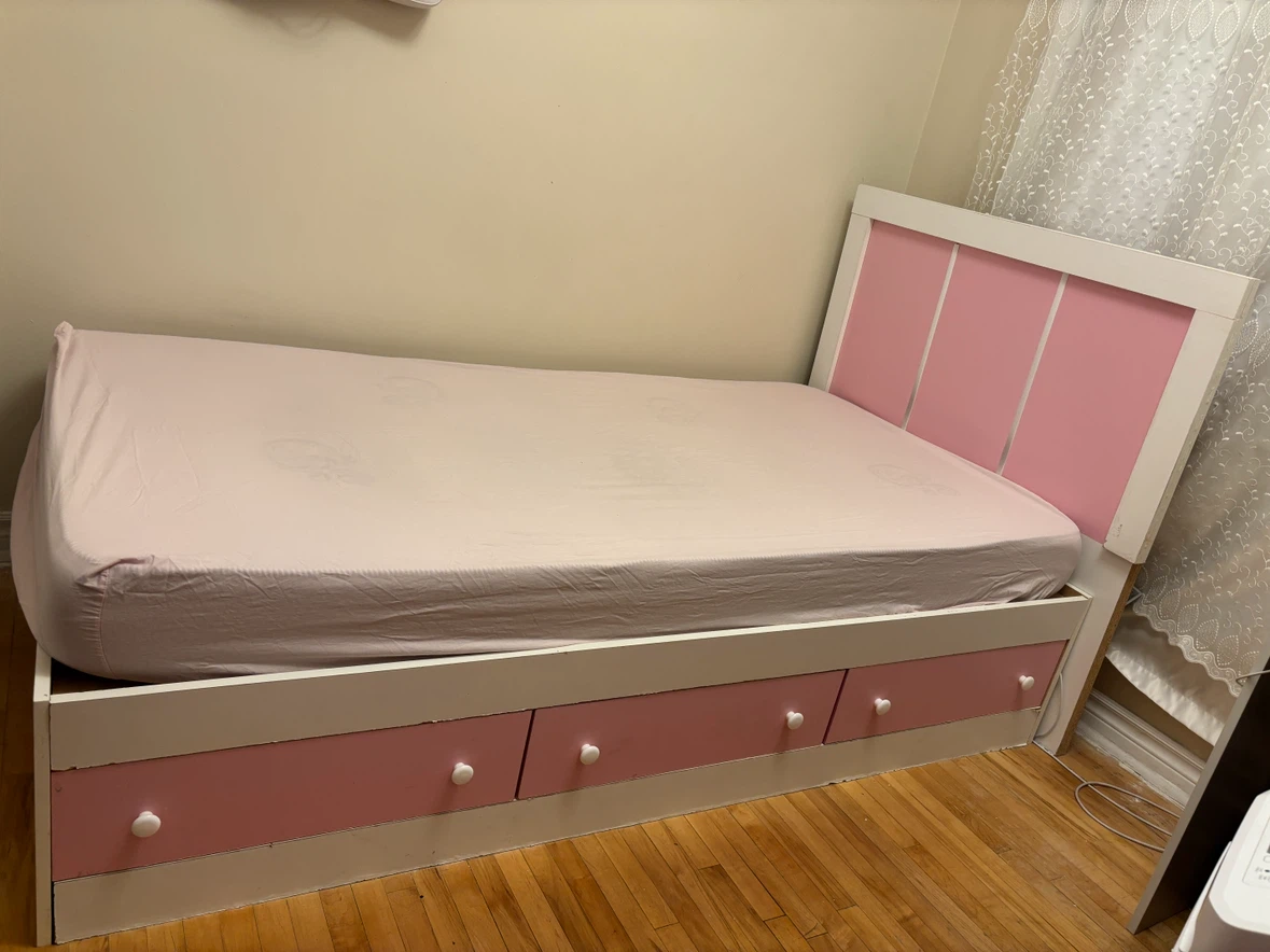 Twin Bed with Storage Drawers - photo 4