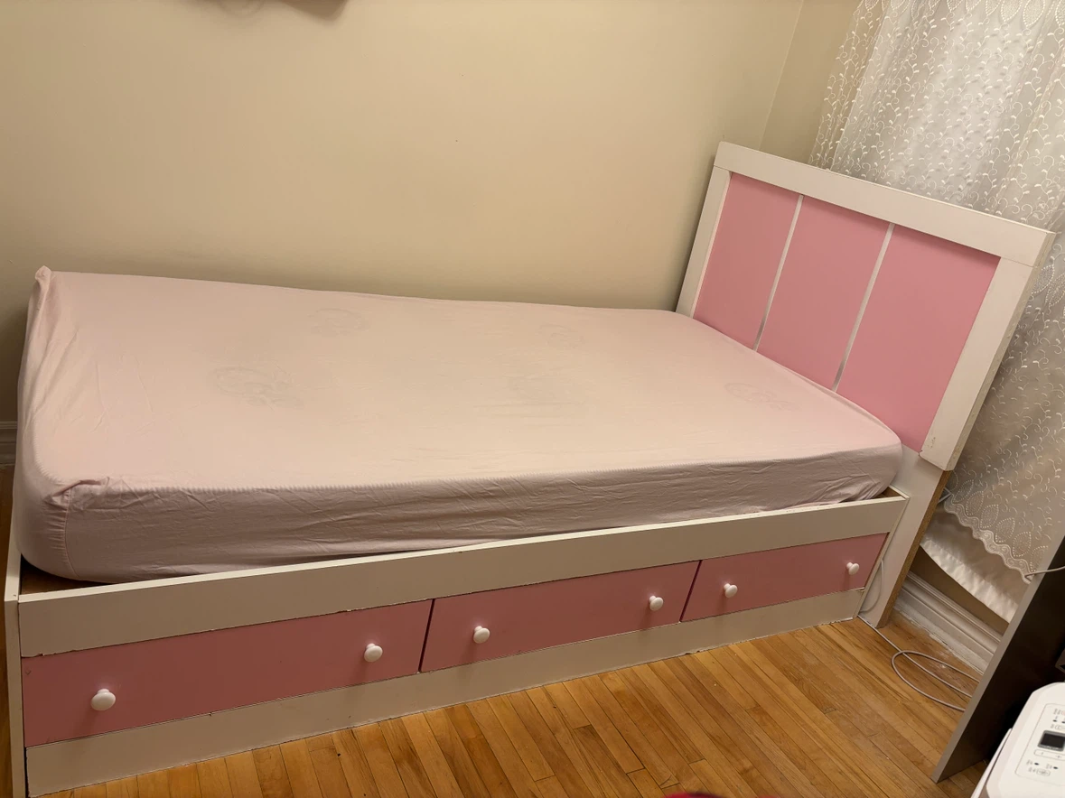 Twin Bed with Storage Drawers - photo 5