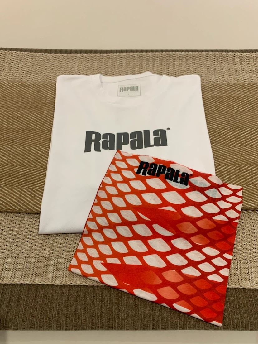Rapala Logo Long Sleeve White T-Shirt