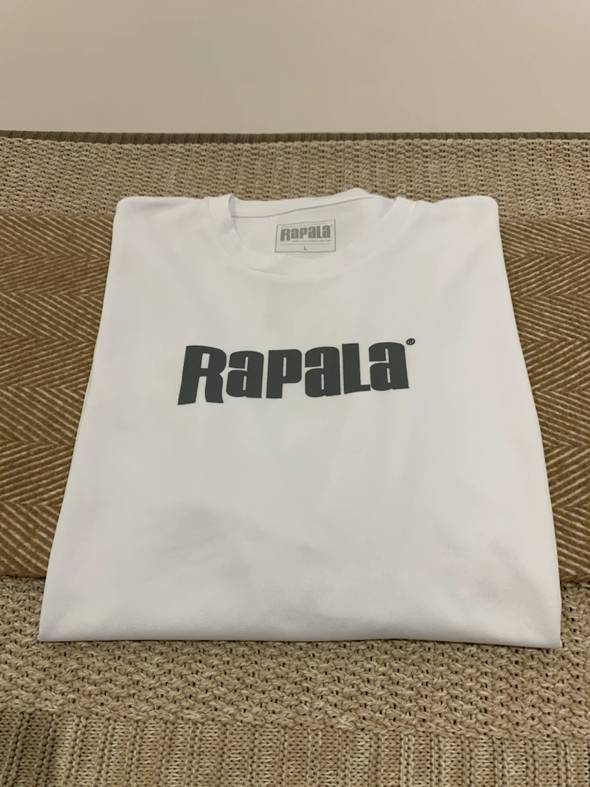 Rapala Logo Long Sleeve White T-Shirt - photo 2