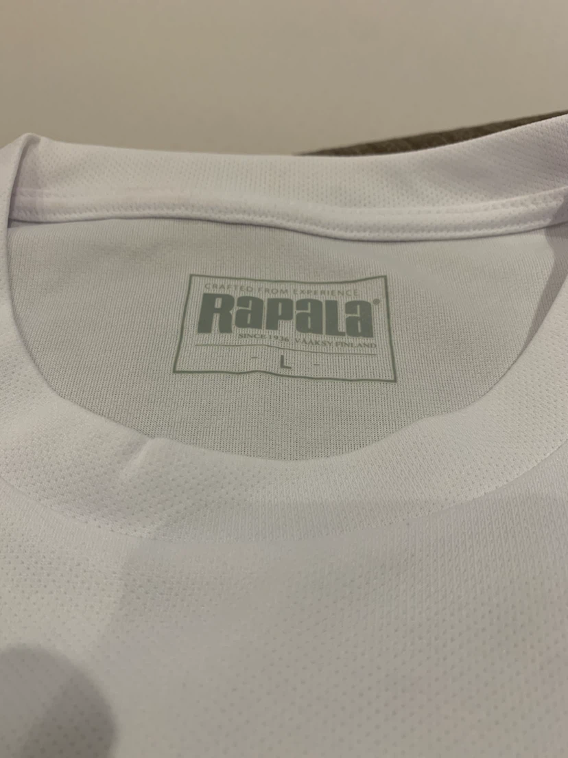 Rapala Logo Long Sleeve White T-Shirt - photo 4
