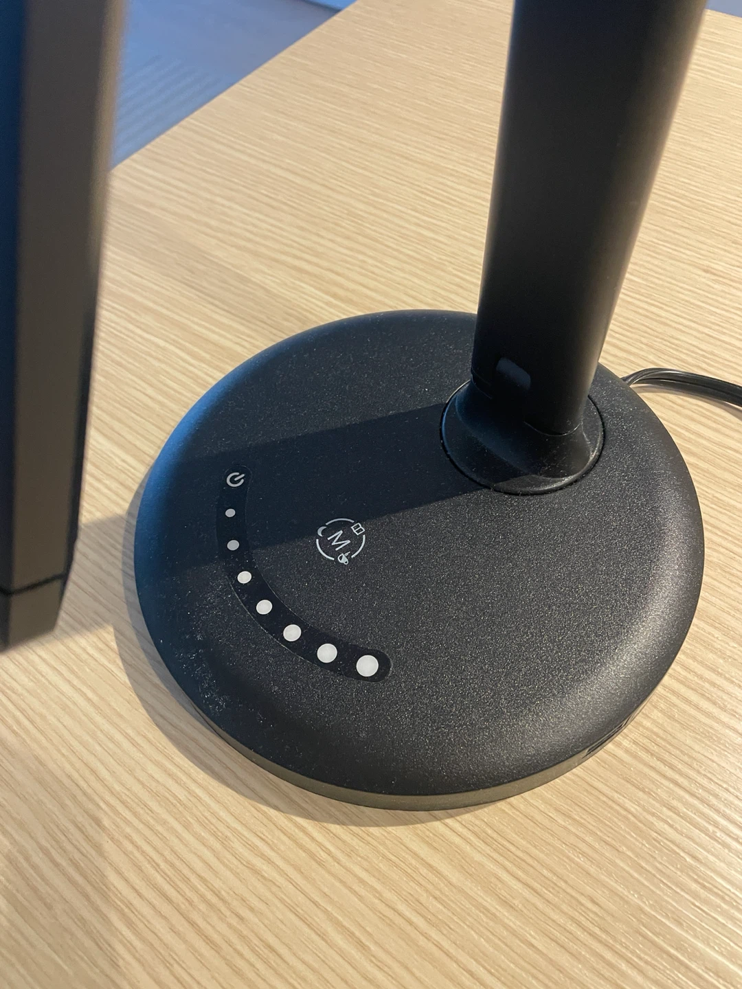 Black LED Desk Lamp - photo 2