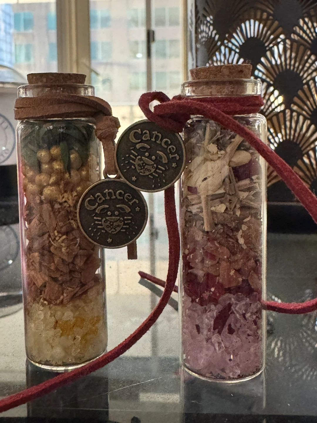 Zodiac Cancer Jars bundle for fortune and luck