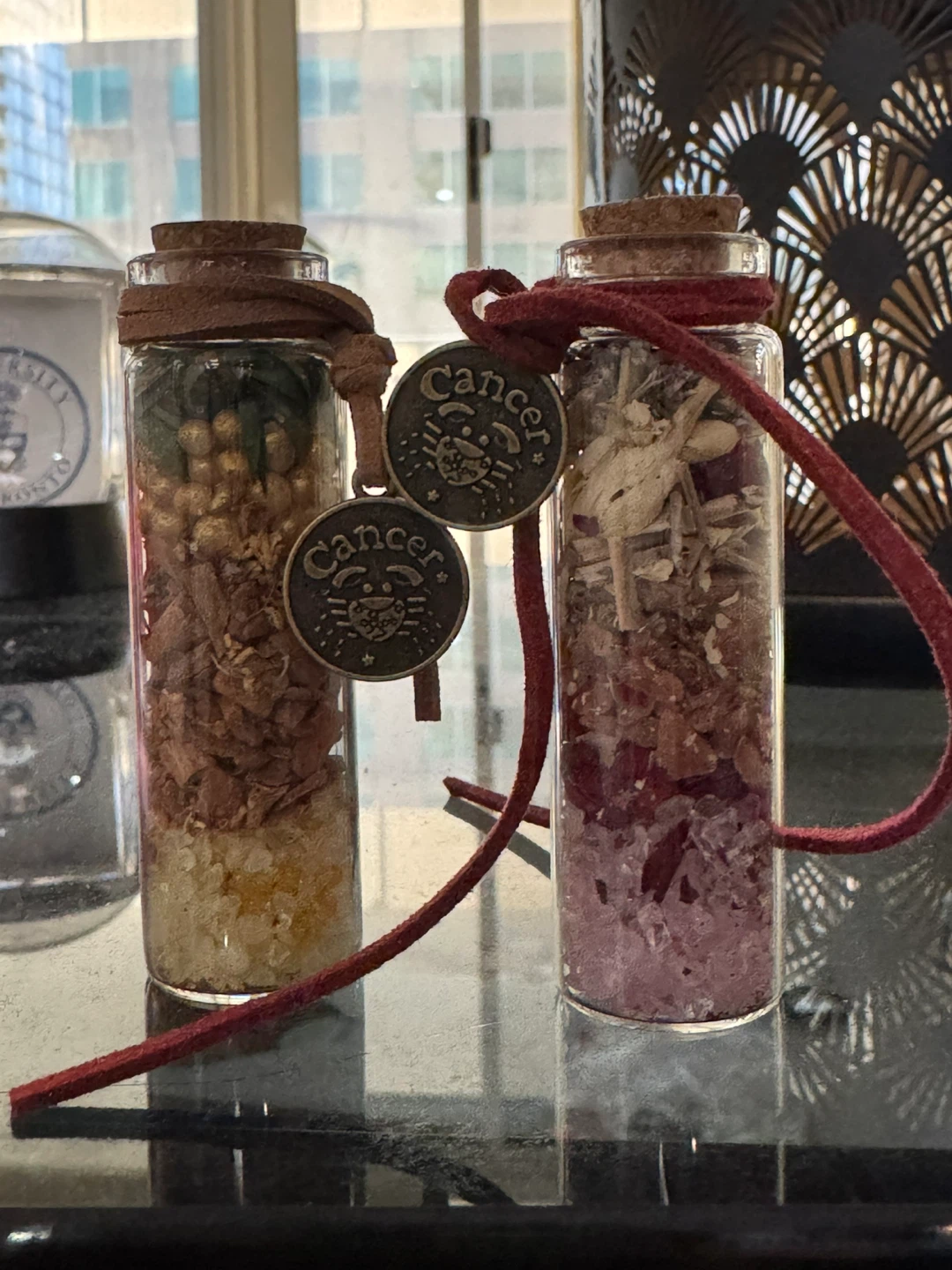 Zodiac Cancer Jars bundle for fortune and luck - photo 2