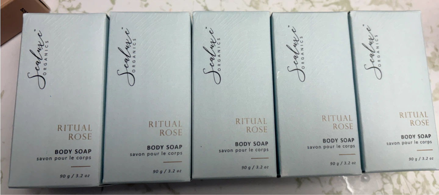 Sealuxe Organics Ritual Rose Body Soap - 5 Pack