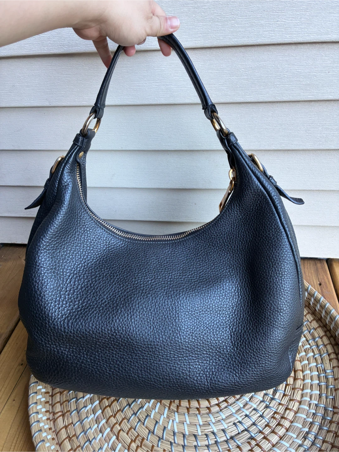 Prada vitello daino hobo bag (authentic) - photo 5