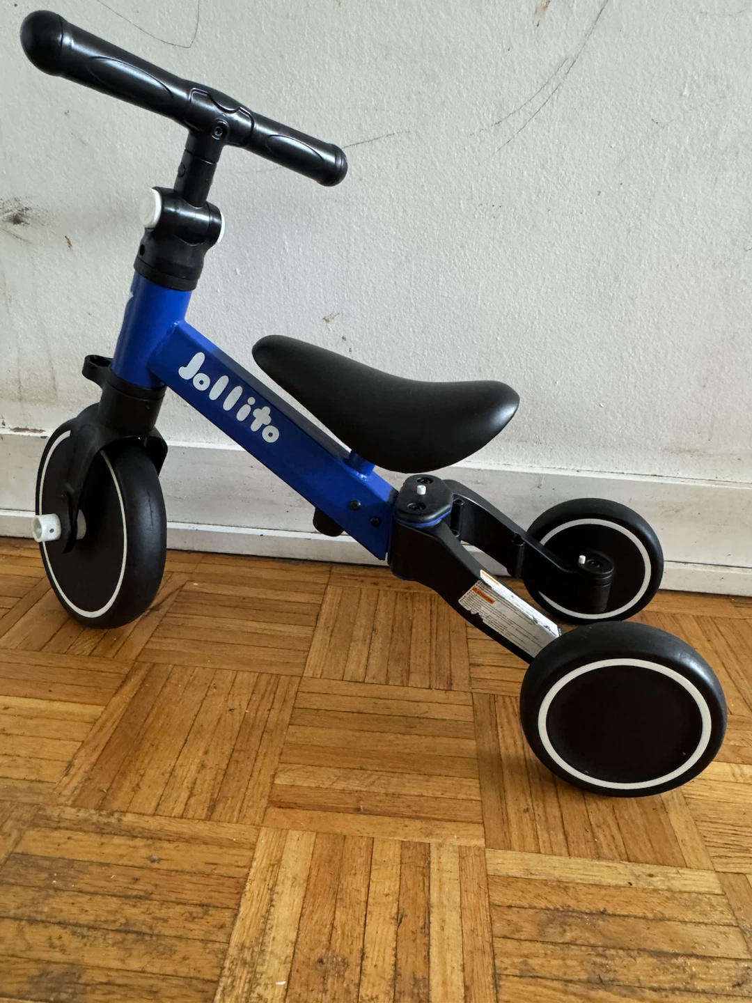 Jollito 3-in-1 Toddler Balance Bike