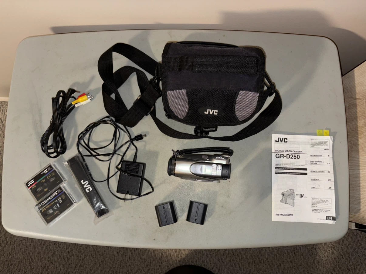 JVC GR-D250 miniDV camera - photo 2