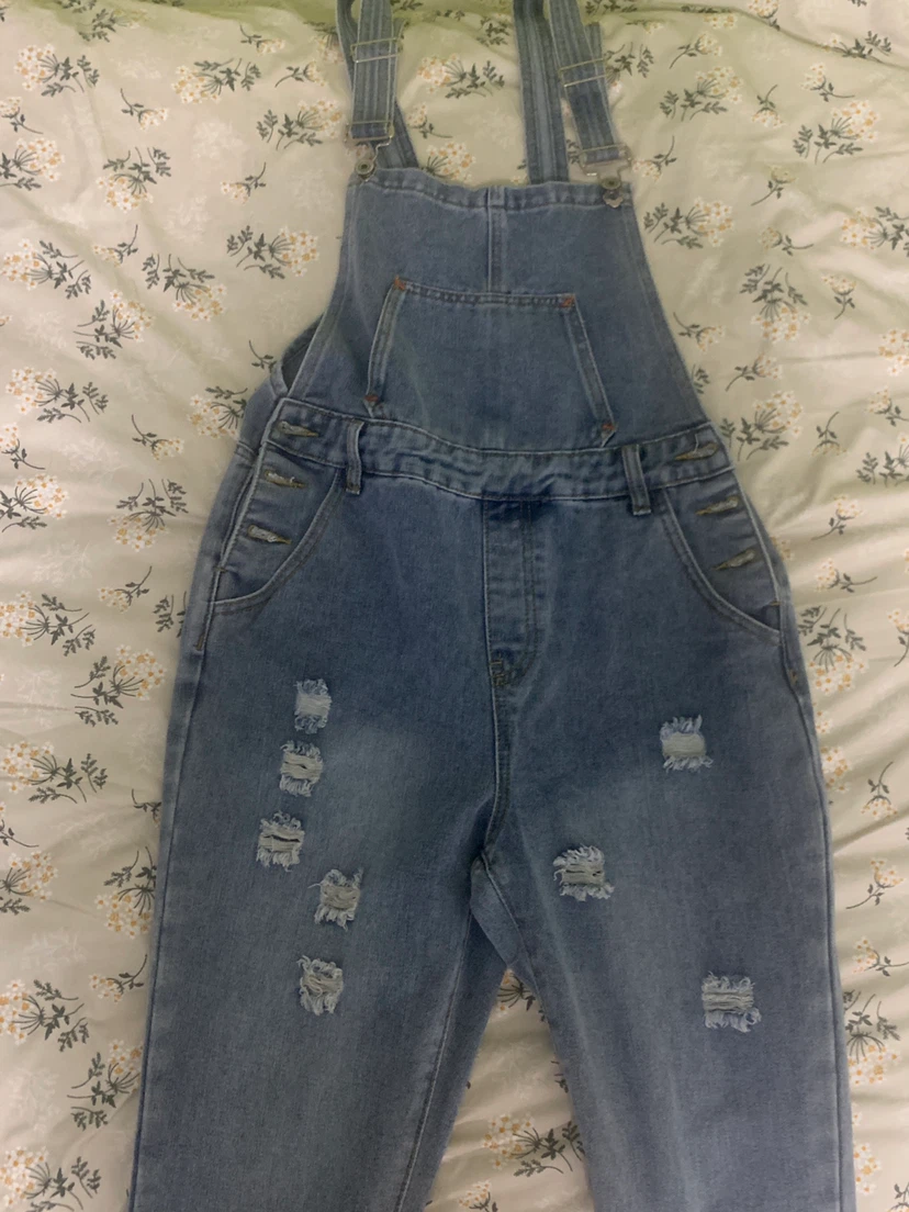 Denim Overalls