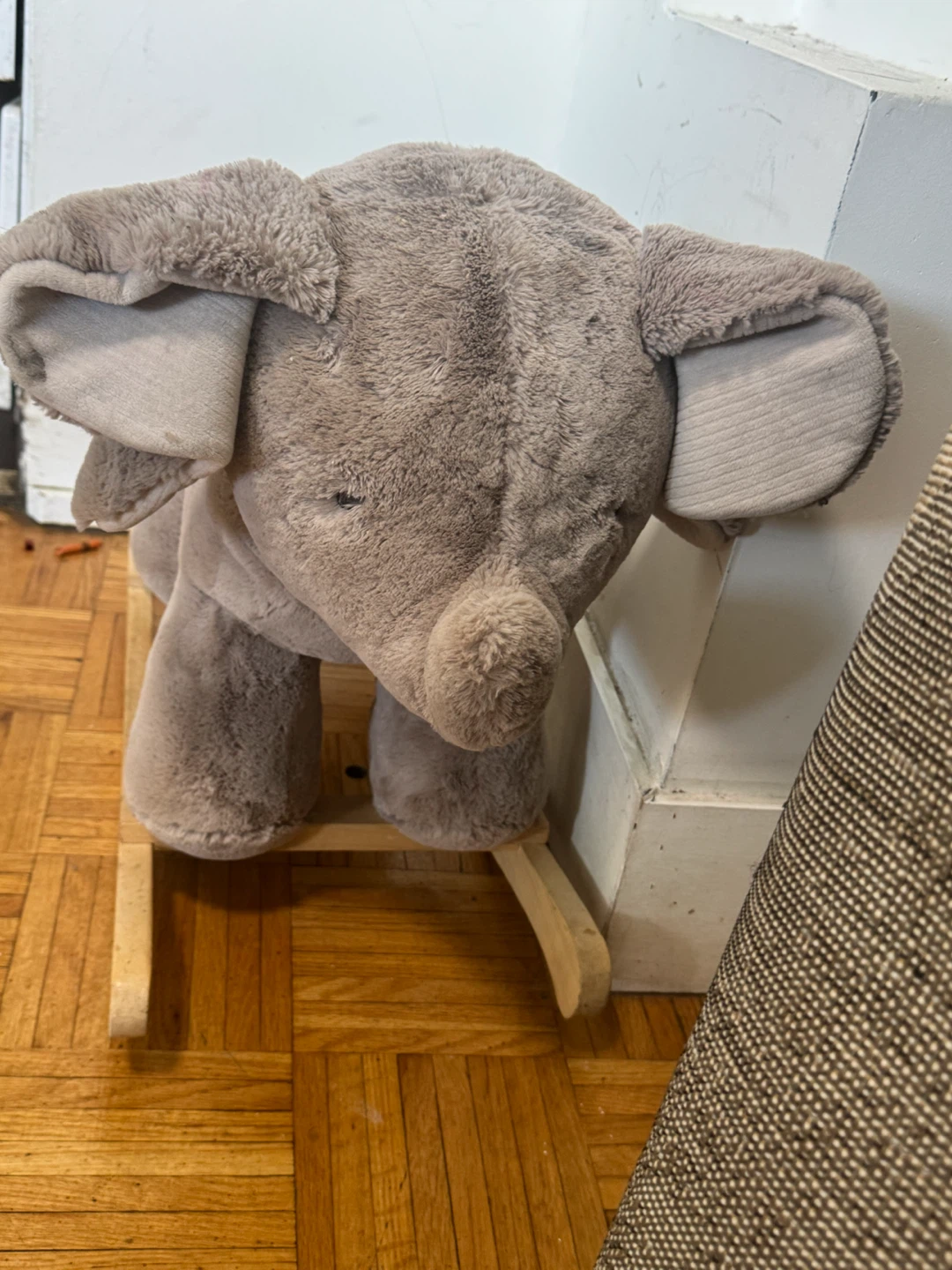 Plush Elephant Rocking Horse - photo 2