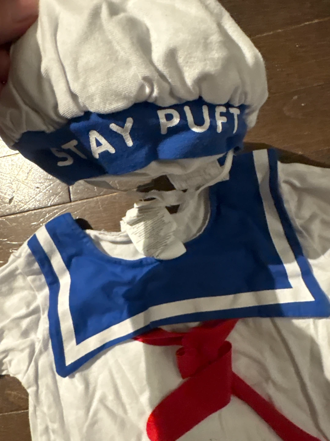 Ghostbusters Stay Puft Marshmallow Man Infant Costume - photo 3