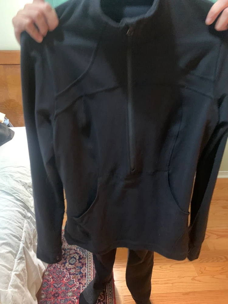 Lululemon Black Half-Zip Pullover - photo 2
