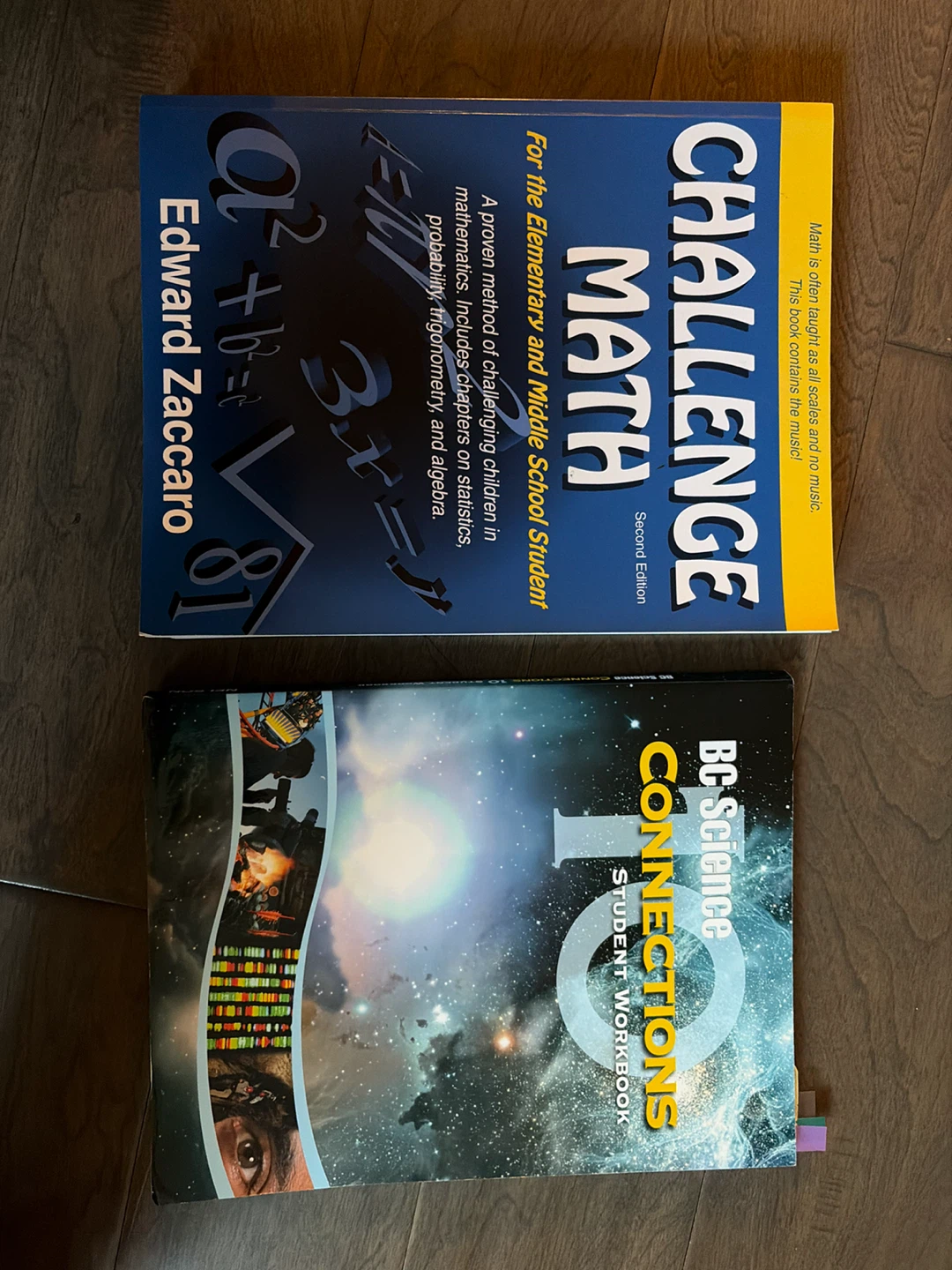 Challenge Math & BC Science Connections 10 Workbooks