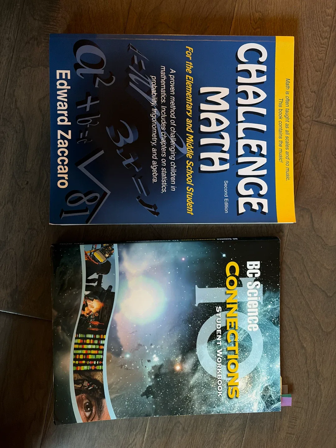 Challenge Math & BC Science Connections 10 Workbooks