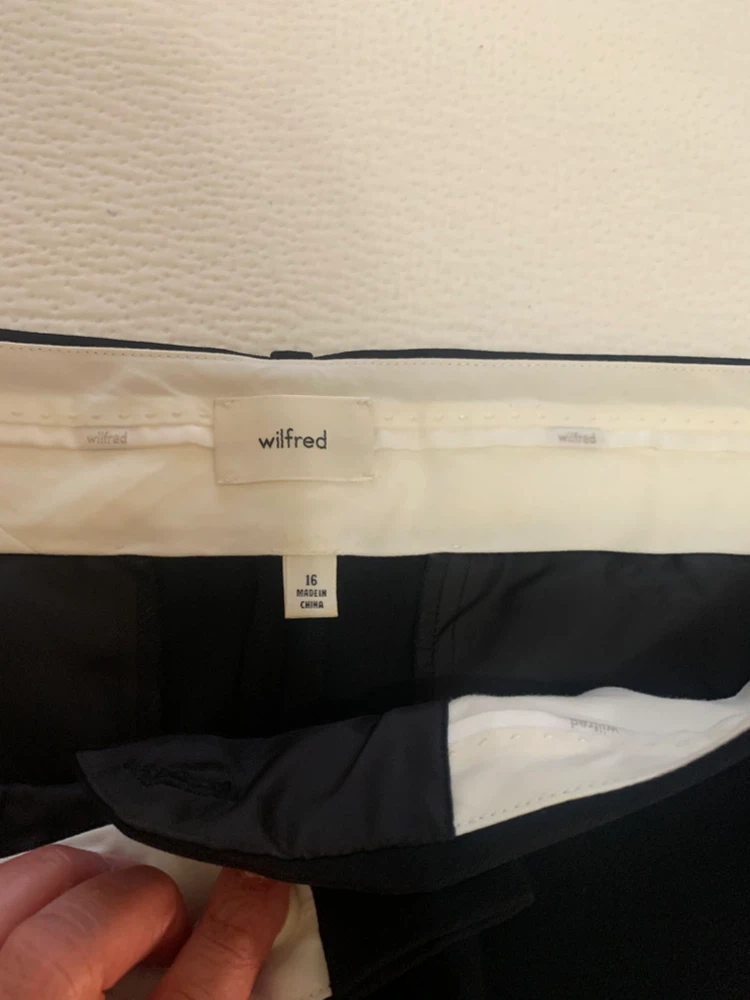 Wilfred black trousers - photo 2
