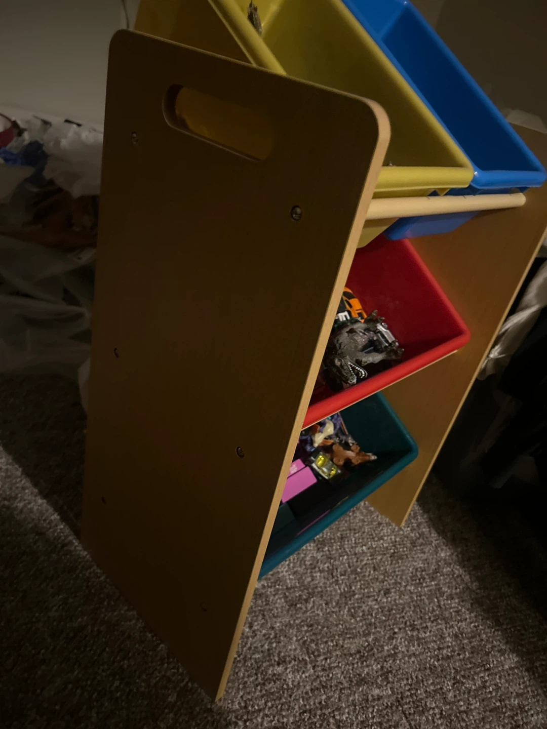 Kids Toy Organizer with Plastic Bins - photo 2