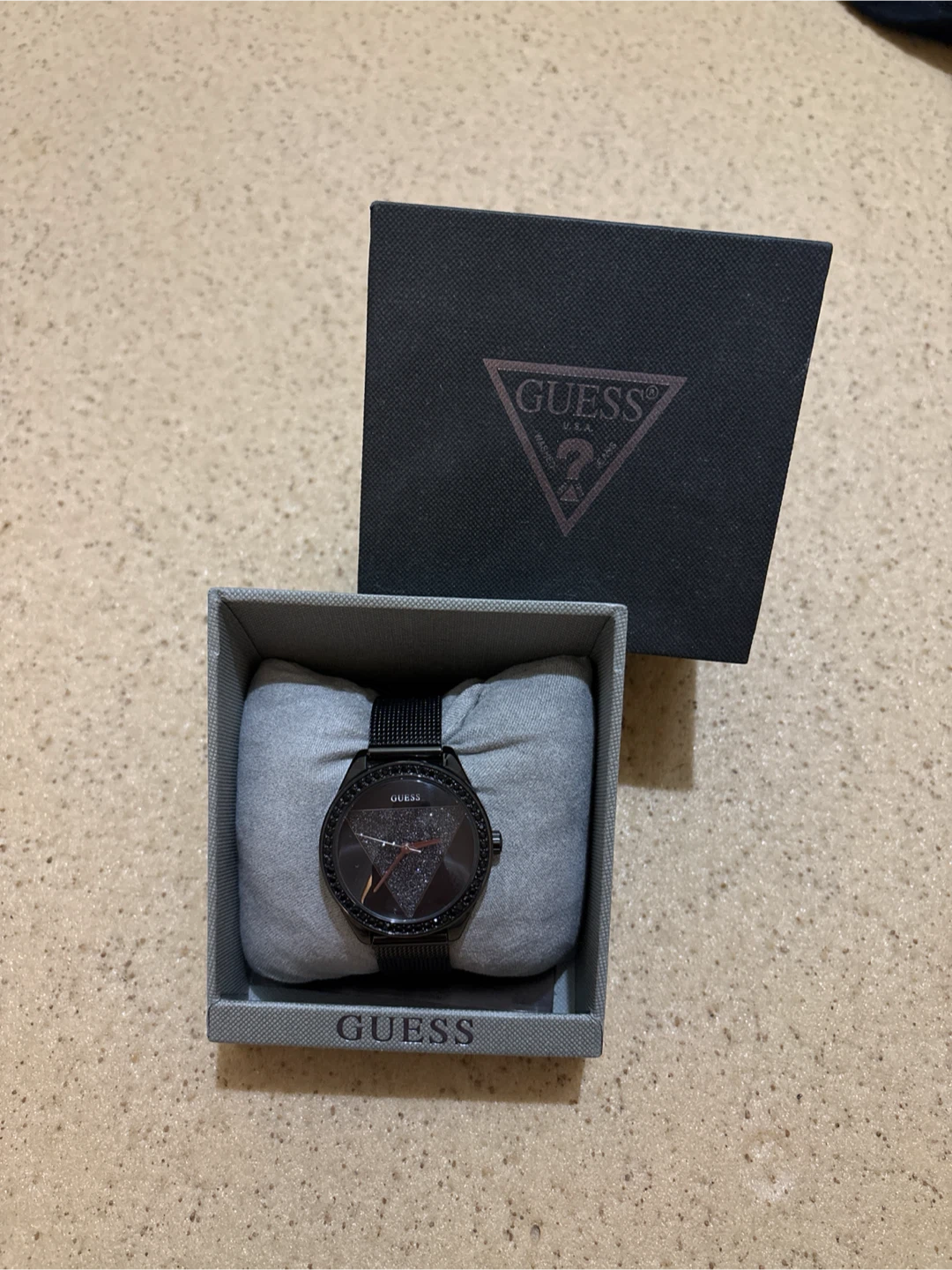 Guess Black Mesh Women's Watch