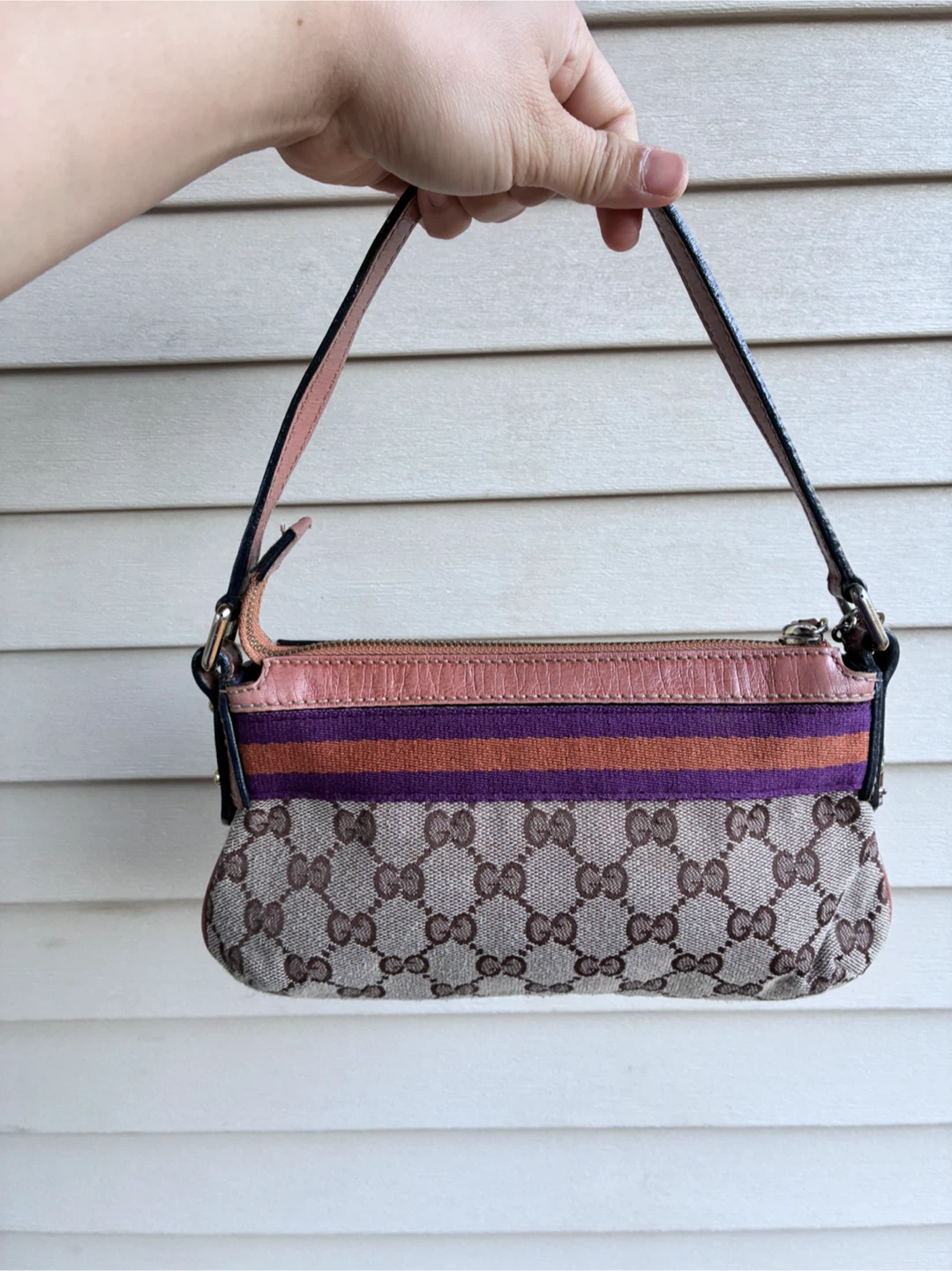 Mini charm gucci shoulder bag - photo 2