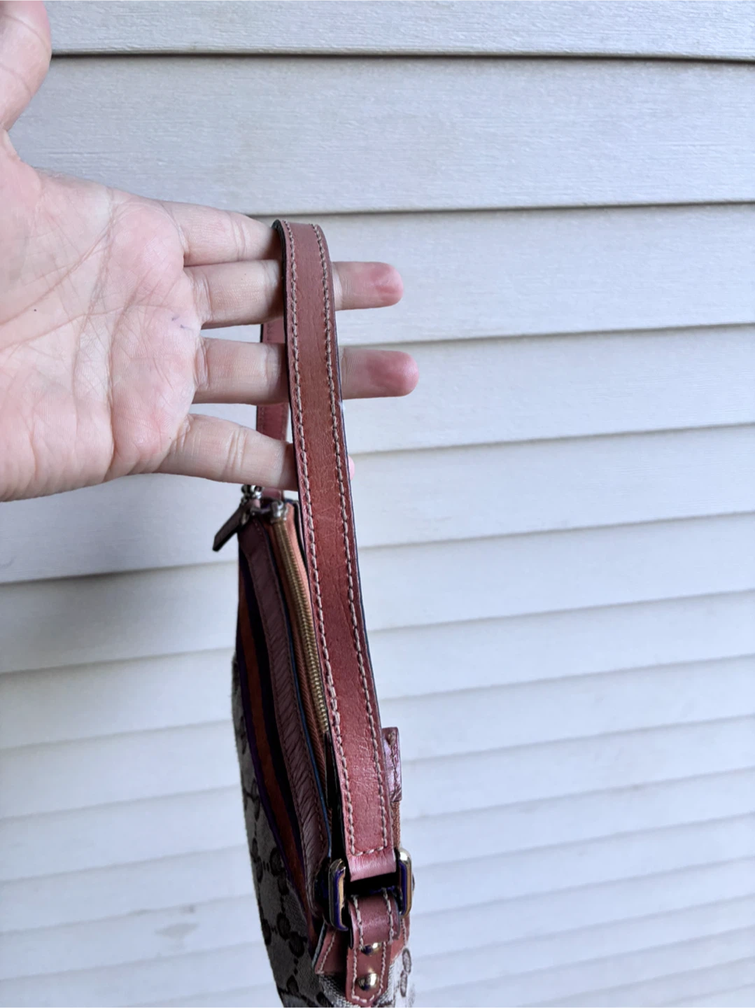 Mini charm gucci shoulder bag - photo 3