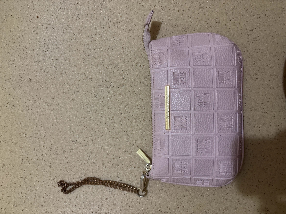 Steve Madden light pink purse