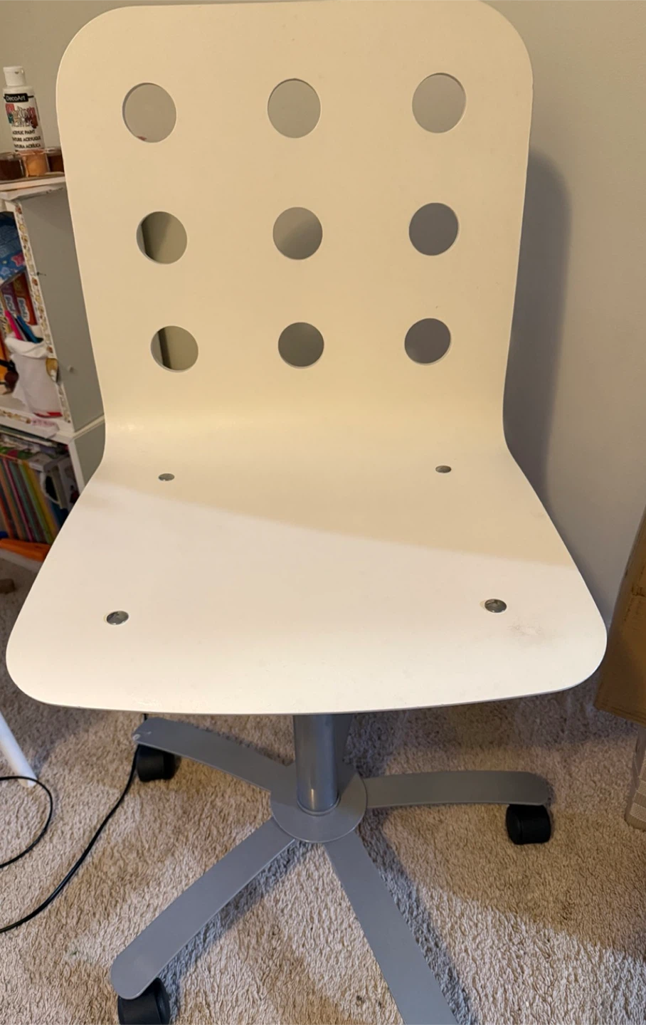 IKEA LANGFJALL Swivel Chair White - photo 2